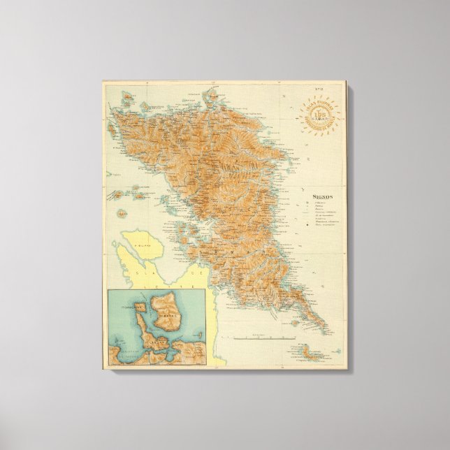 Nr 18 Samar Canvastryck (Framsida)