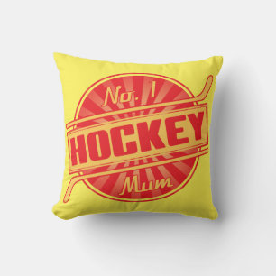 Nr 1 Hockey Morsa Namn och nummer Kudde