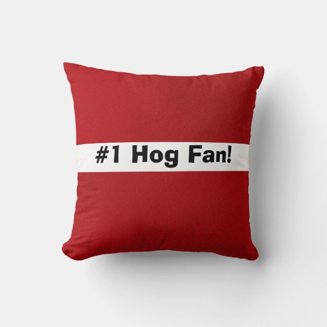 Nr. 1 Hogfläkt! Kudde (Framsida)