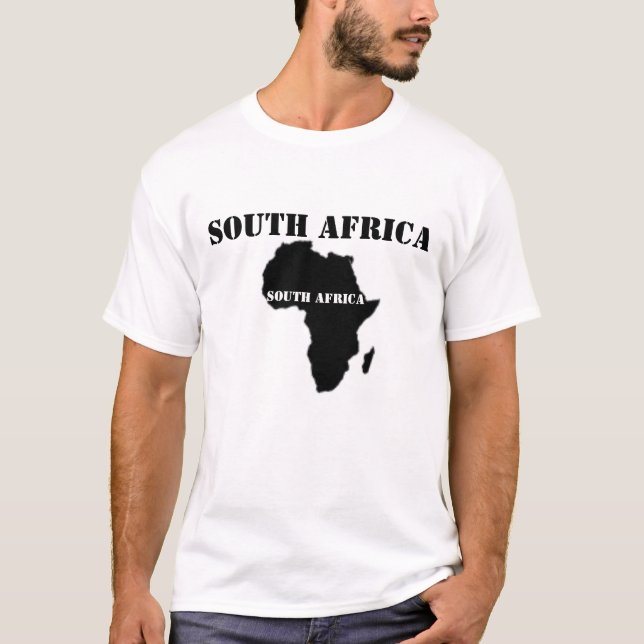 NR 1, SÖDRA AFRIKOR,T-SKJUTER TEE SHIRT (Framsida)