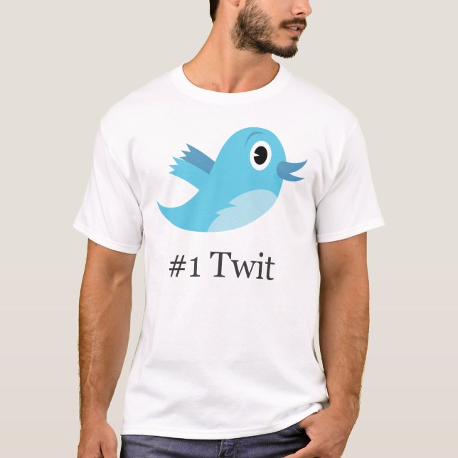 Nr. 1 Twit T-shirt (Framsida)