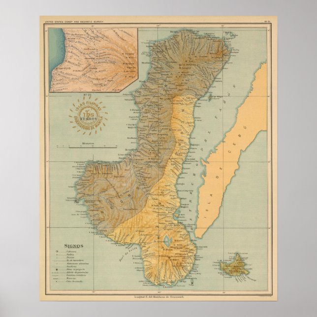 Nr 21 Negros Poster (Framsidan)