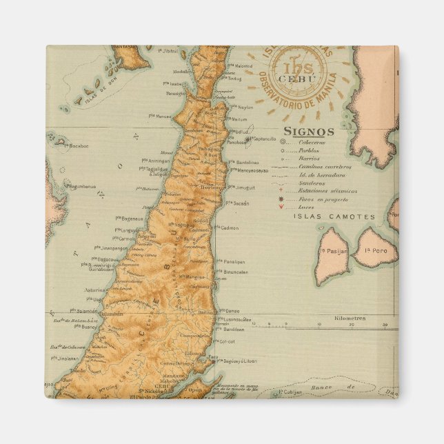 Nr 22 Cebu Magnet (Framsidan)