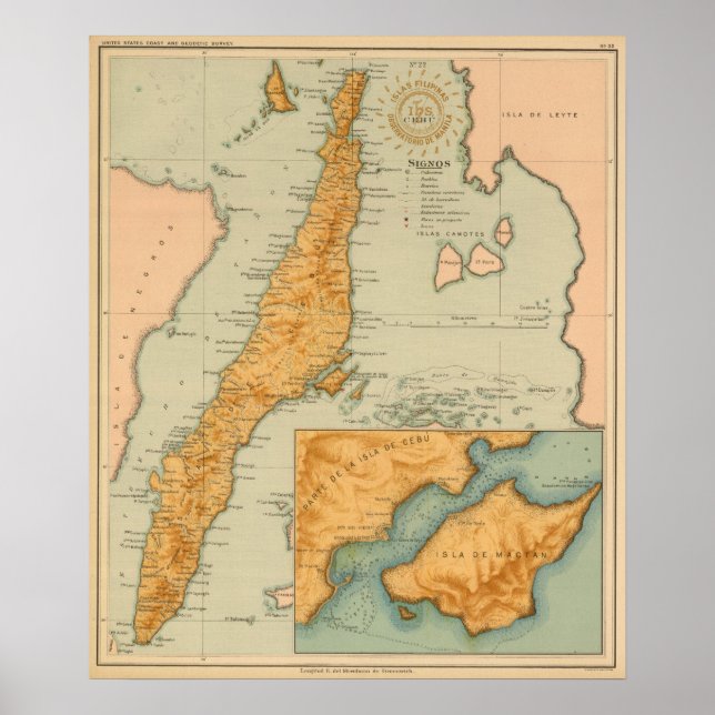 Nr 22 Cebu Poster (Framsidan)