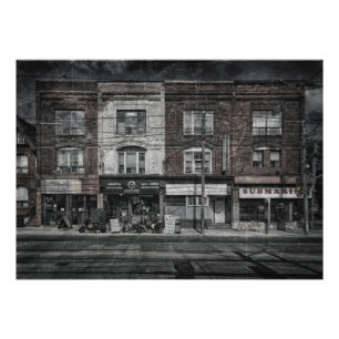 Nr 239 - 245 Broadview Ave 1 Old Film Version Fototryck