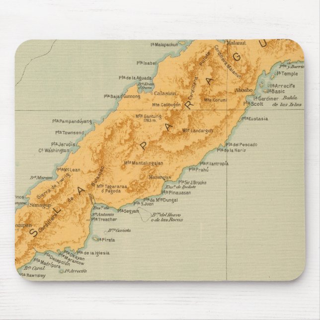 Nr 25 South Paragua, Balabac Musmatta (Framsidan)