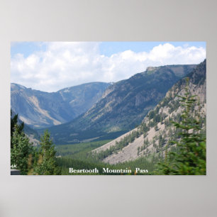 Nr 33 - DSC, H-27 - Beartooth Mountain Pass,Alpine Poster
