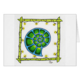 Nr., 37 tropiskt party hälsningskort