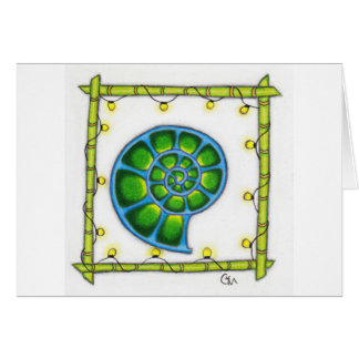 Nr., 37 tropiskt party hälsningskort