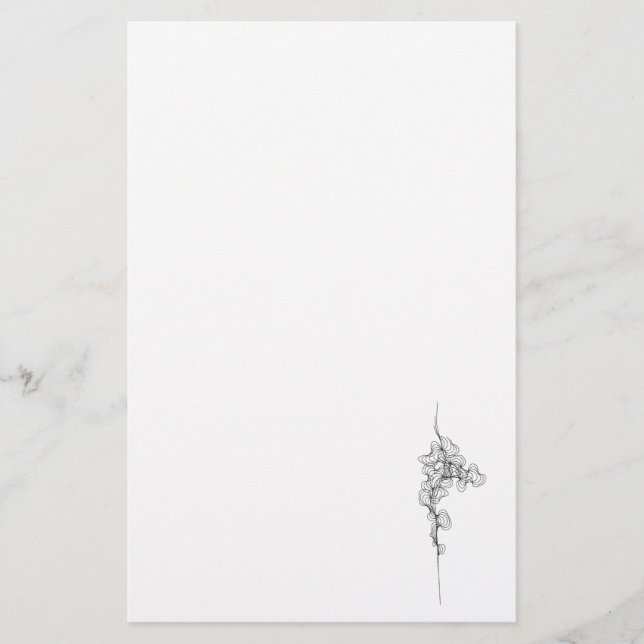 Nr., 3 bukta på ett stationärt brevpapper (Framsida)