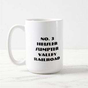 Nr., 3 HeislerSumpter daljärnväg Kaffemugg