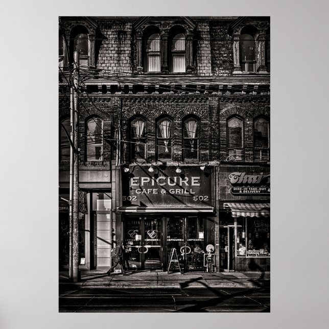 Nr 502 Queen St W 1 Poster (Framsidan)