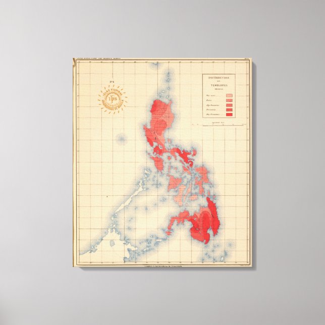 Nr 6 Distributionstecken Canvastryck (Framsida)