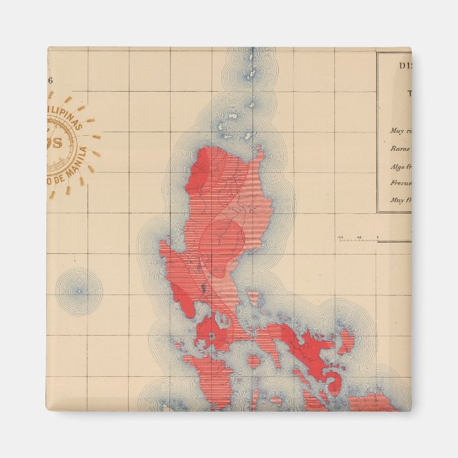 Nr 6 Distributionstecken Magnet (Framsidan)