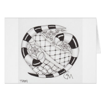 Nr., 9 bumerang hälsningskort