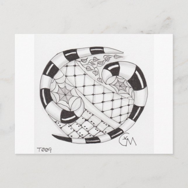 Nr., 9 bumerang vykort (Framsida)