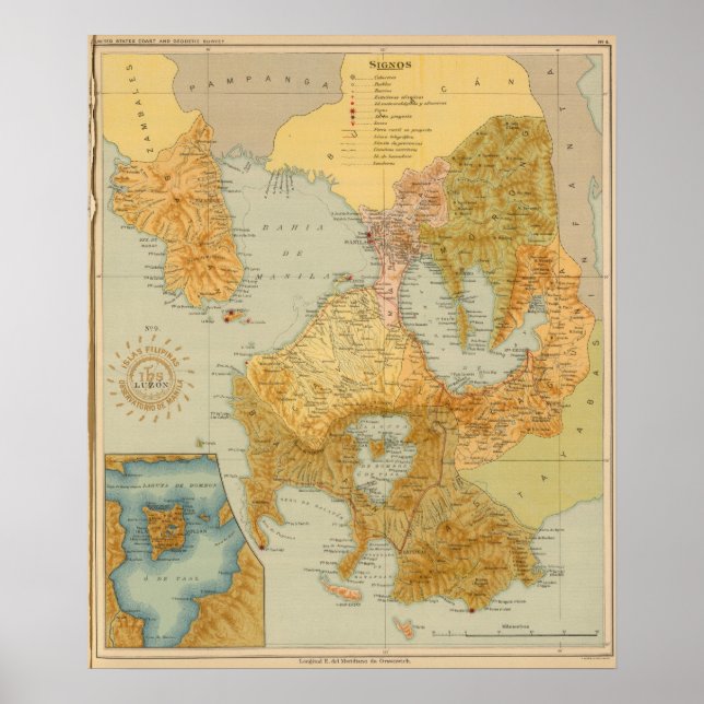 Nr 9 Luzon Poster (Framsidan)