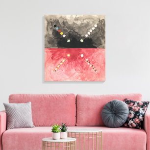 Nr A (Atom-serien) Hilma af Klint Canvastryck