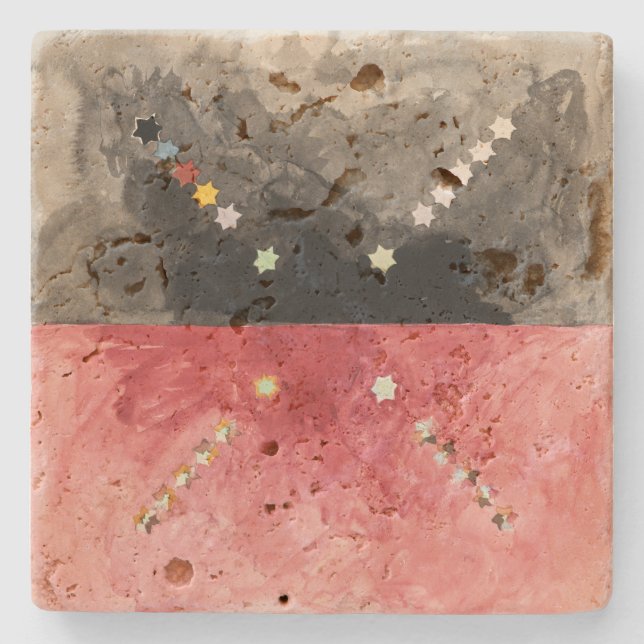 Nr. A (Atomserien) | Hilma af Klint | Stenunderlägg (Framsidan)