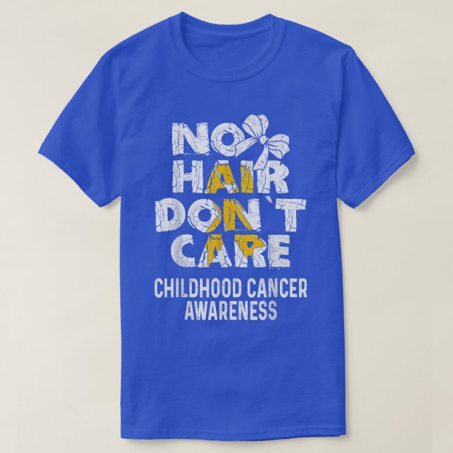 NR Hair- Childity Cancer Awareness Supporter Ribb T Shirt (Design framsida)