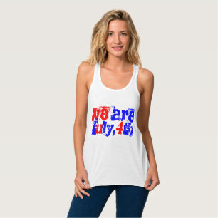 Nr. independence day USA 2015 Linne Med Racerback