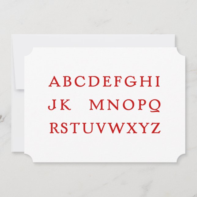 Nr L ’Joke’ Alphabet (Framsida)