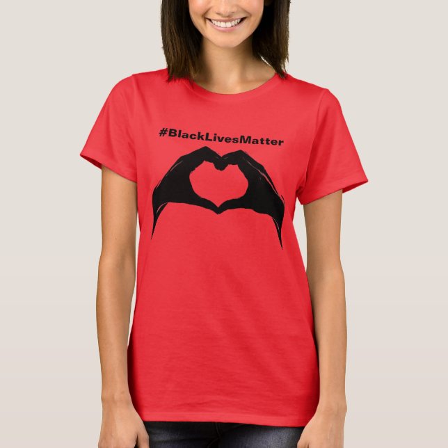 Nr. svartlivmateria T Tee Shirt (Framsida)