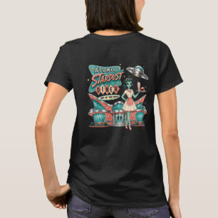 NRH Atomic Stardust Diner Vintage Space Age Kvinno T Shirt
