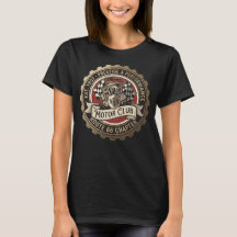 NRH Motor Club Route 66 Vintage Garage Dam-T-Shirt