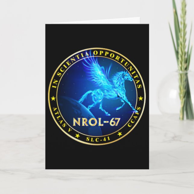 Nrol-67 Usa-250 In Scientia Opportunitas Spionsate Kort (Framsida)