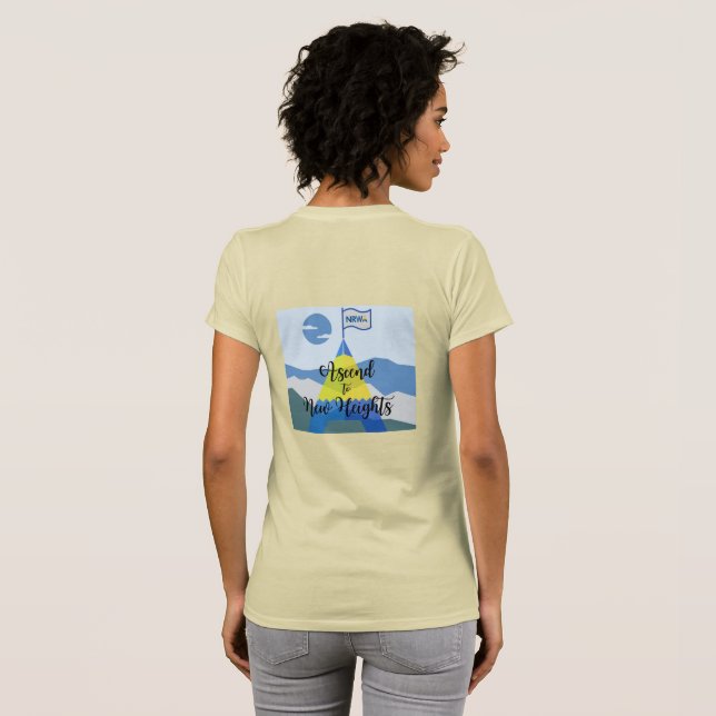 NRWA 2021 Kvinnokonferens T-Shir, Kortärmad T Shirt (Hel baksida)