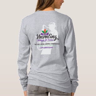 NRWA 2021:s konferens T-Shirt, kvinnors Långärmad T Shirt