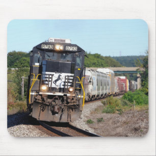 NS 8798 leder Westbound NS 309 på Bort Rd Musmatta