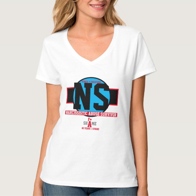 NS- F* skam T-Shirt (Framsida)