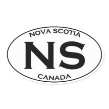 NS Nova Scotia Oval Logotyp