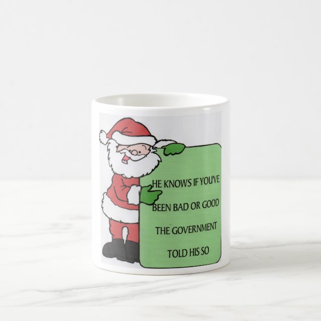 nsa-humormugg kaffemugg (Center)