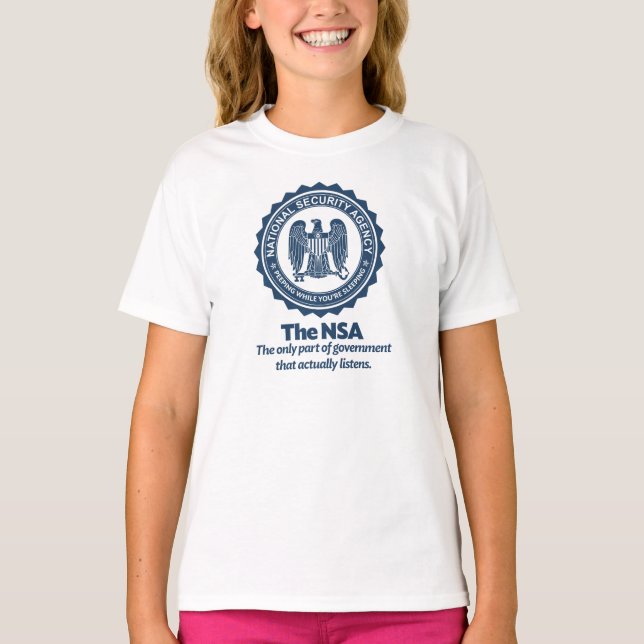 Nsa-parodiskjortan T-shirt (Framsida)