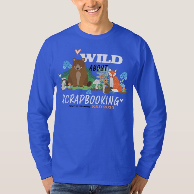 NSD 2024 Långärmad Basic T-shirt-Mörk T Shirt (Framsida)