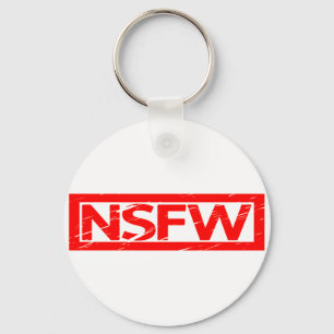 NSFW Frimärke Nyckelring