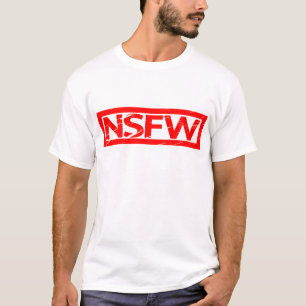 NSFW Frimärke T Shirt