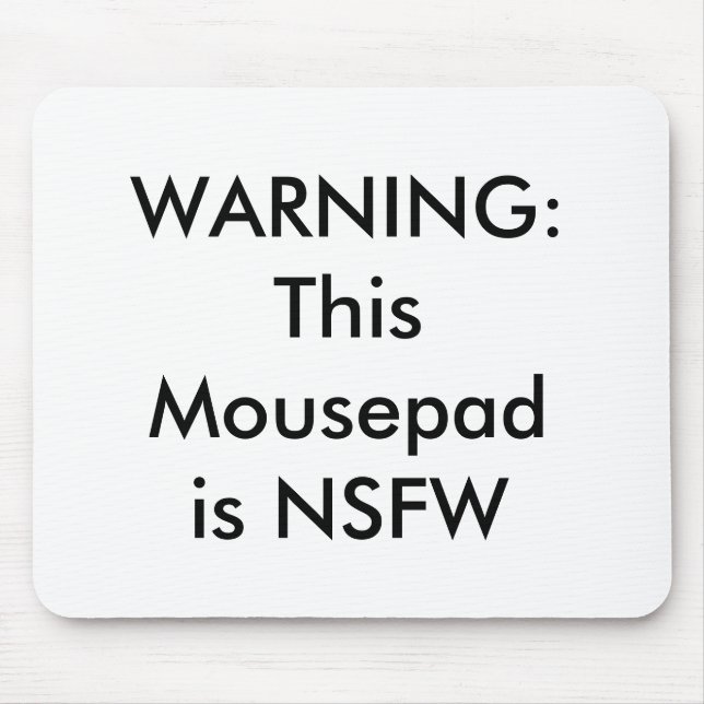 NSFW Mousepad Musmatta (Framsidan)