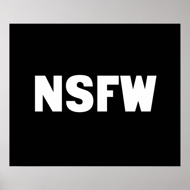 NSFW POSTER (Framsidan)