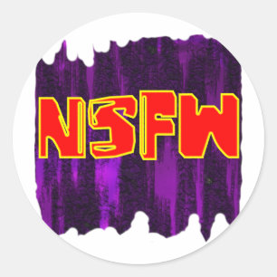 NSFW RUNT KLISTERMÄRKE