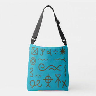 Nsibidi Forntida afrikanska språket Axelväska