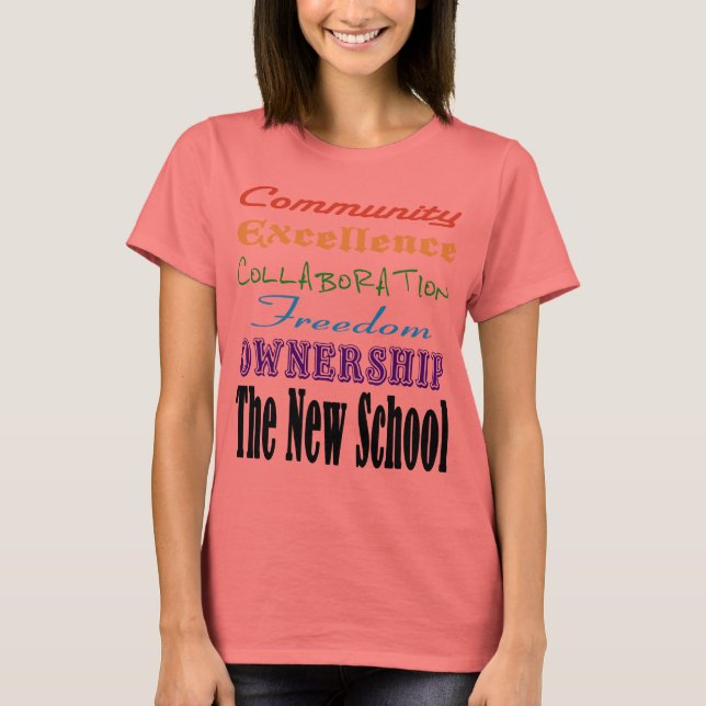 NSNVA Women's Ringer T-shirt (Framsida)