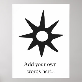NSOROMMA | Guardianship-symbol Poster
