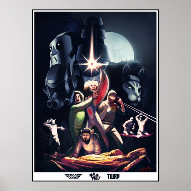 NSP TWRP Star Bomb Poster (Framsidan)