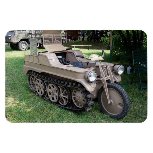 NSU Kettenkrad Magnet (Horisontell)