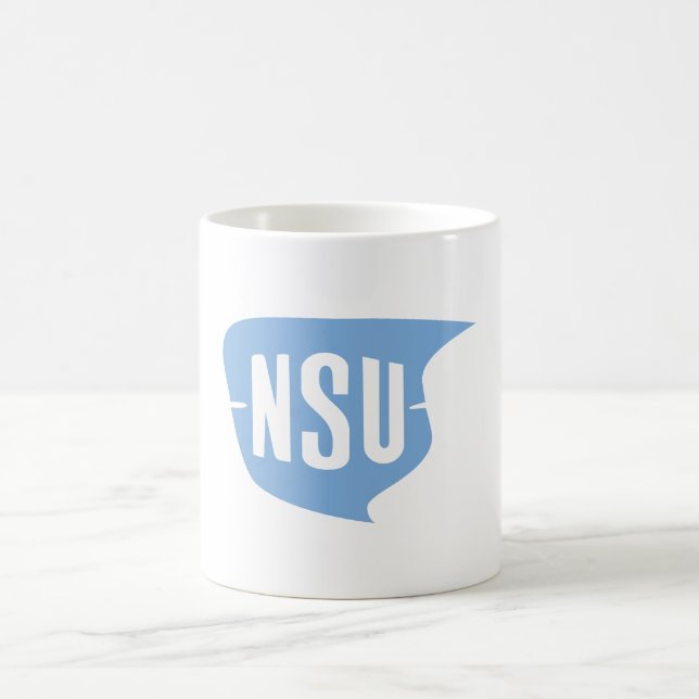 NSU-Logotyp Kaffemugg (Center)