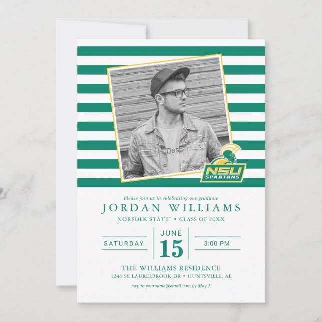 NSU Spartans utexaminerade Meddelande (Framsida)